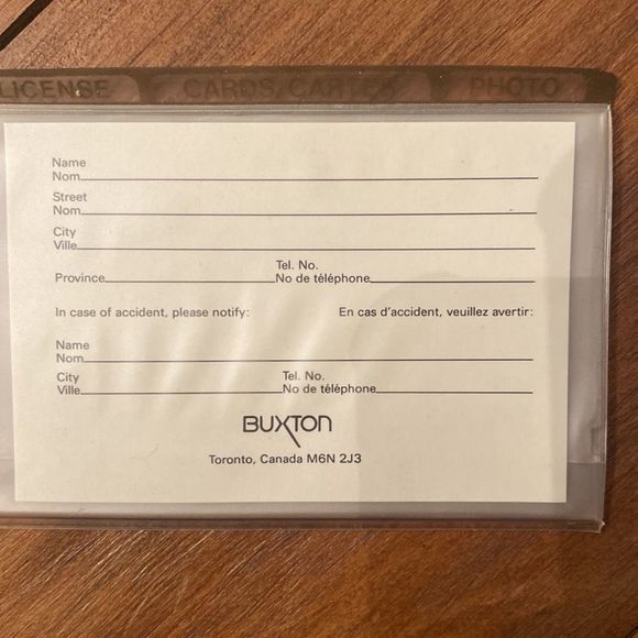 Vintage New Buxton Sellect Wallet w Coin Purse - Picture 7 of 8